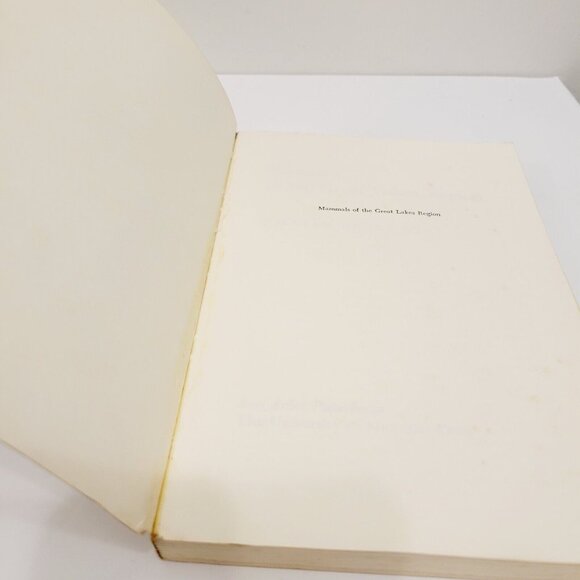 Vtg 1972 MAMMALS of the GREAT LAKES REGION by WILLIAM H. BURT - Picture 2 of 8